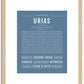 Urias | Name Art Print