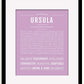 Frame Options | Lilac | Black Frame, Matted