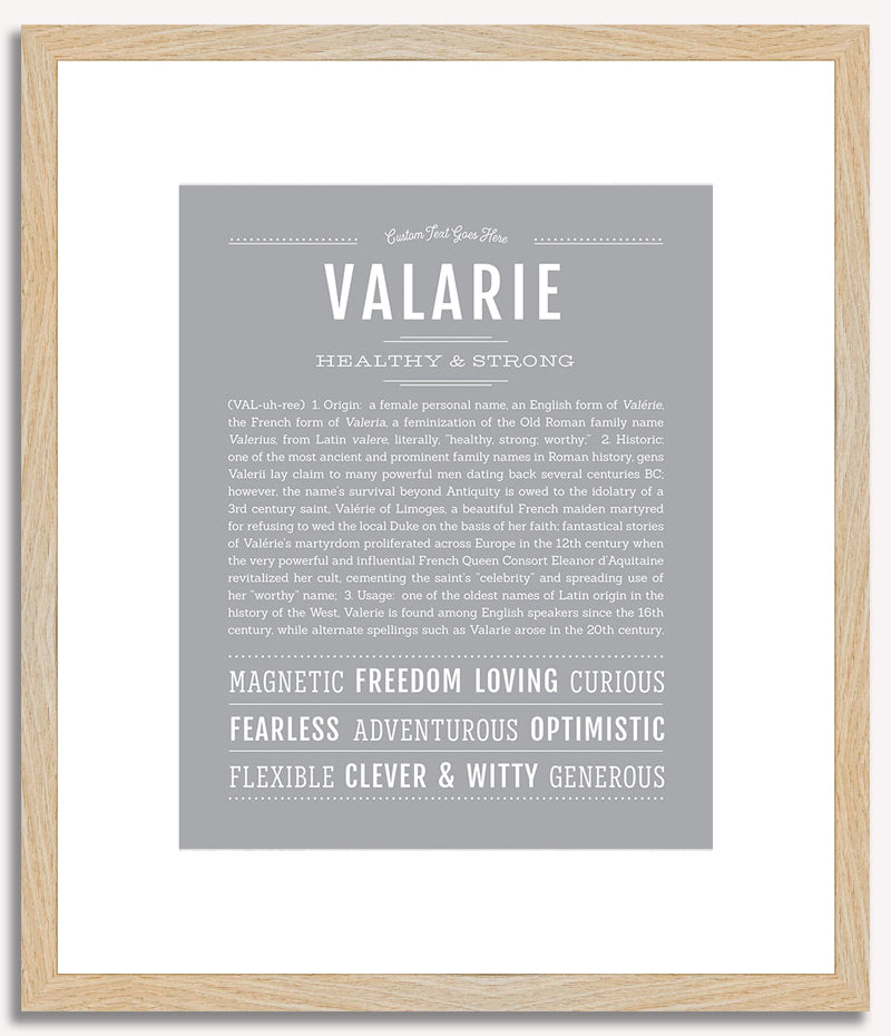 Valarie | Name Art Print