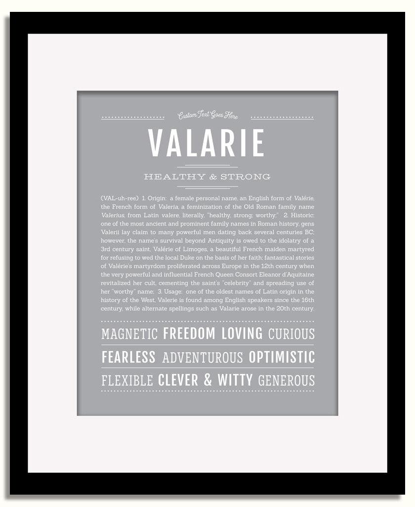 Frame Options | Sage | Black Frame, Matted