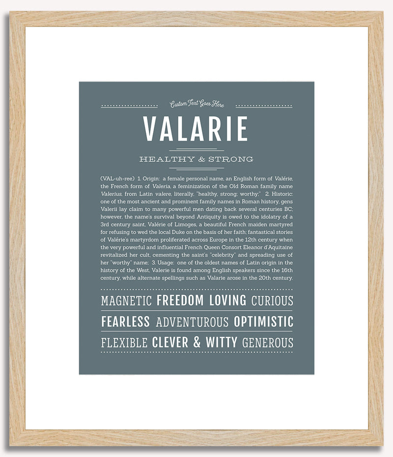 Valarie | Name Art Print