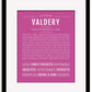 Frame Options | Dark Pink | Black Frame, Matted