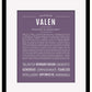 Frame Options | Deep Purple | Black Frame, Matted
