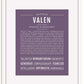 Frame Options | Deep Purple | White Frame, Matted