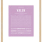 Frame Options | Lilac | Maple Frame, Matted