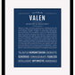 Frame Options | Midnight Blue | Black Frame, Matted