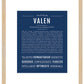 Frame Options | Midnight Blue | Maple Frame, Matted