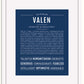 Frame Options | Midnight Blue | White Frame, Matted
