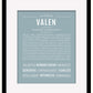 Frame Options | Powder Blue | Black Frame, Matted