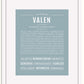 Frame Options | Powder Blue | White Frame, Matted