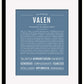 Frame Options | Steele Blue | Black Frame, Matted
