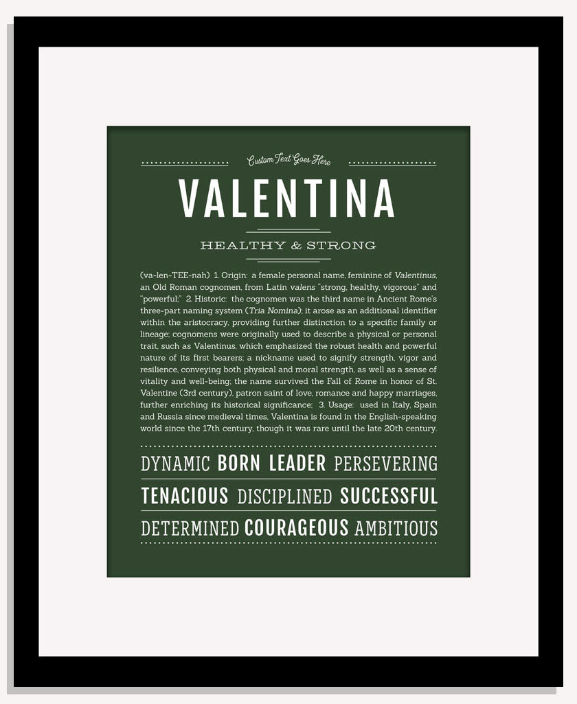 Frame Options | Deep Forest | Maple Frame, Matted