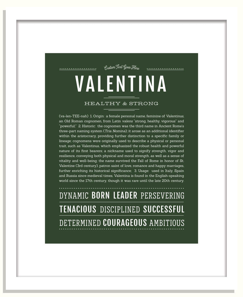 Frame Options | Deep Forest | Black Frame, Matted