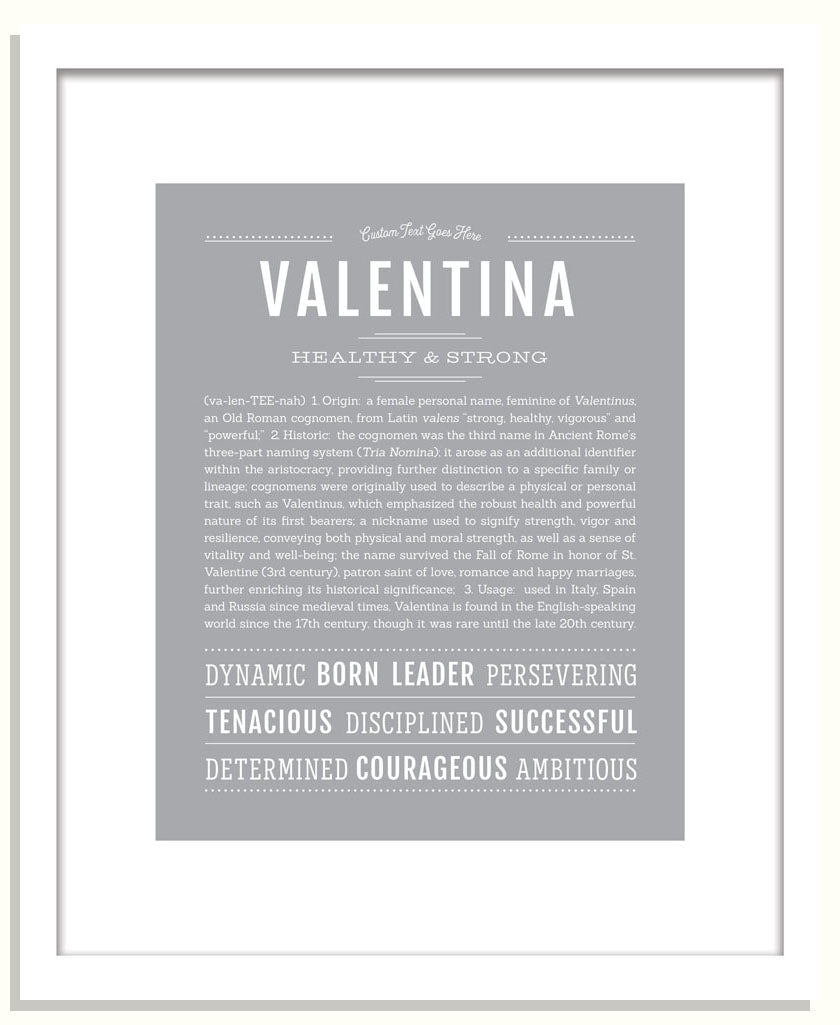 Frame Options | Light Gray | Black Frame, Matted