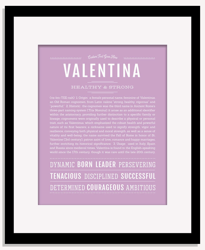 Frame Options | Lilac | Maple Frame, Matted