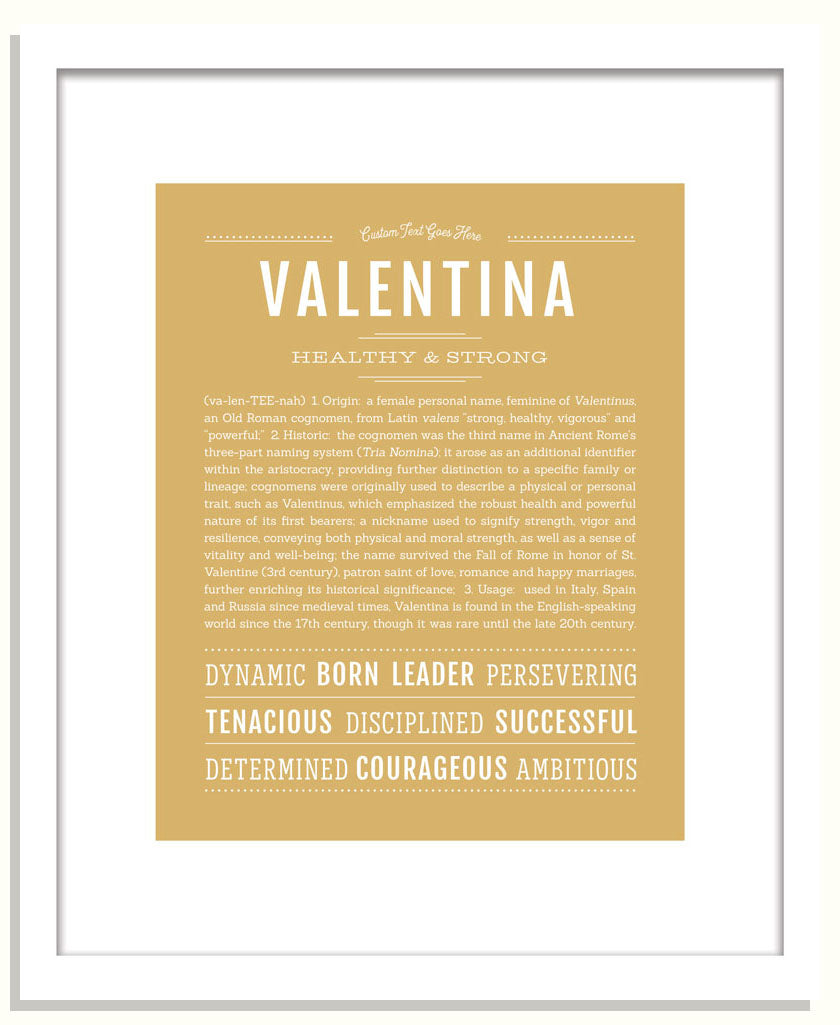 Frame Options | Matte Gold | Black Frame, Matted