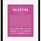 Frame Options | Dark Pink | Black Frame, Matted