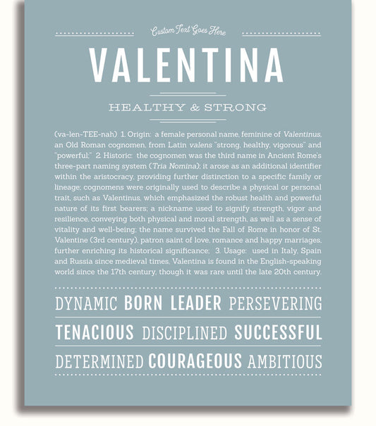 Frame Options | Powder Blue | White Frame, Matted