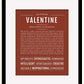 Frame Options | Bordeaux | Black Frame, Matted