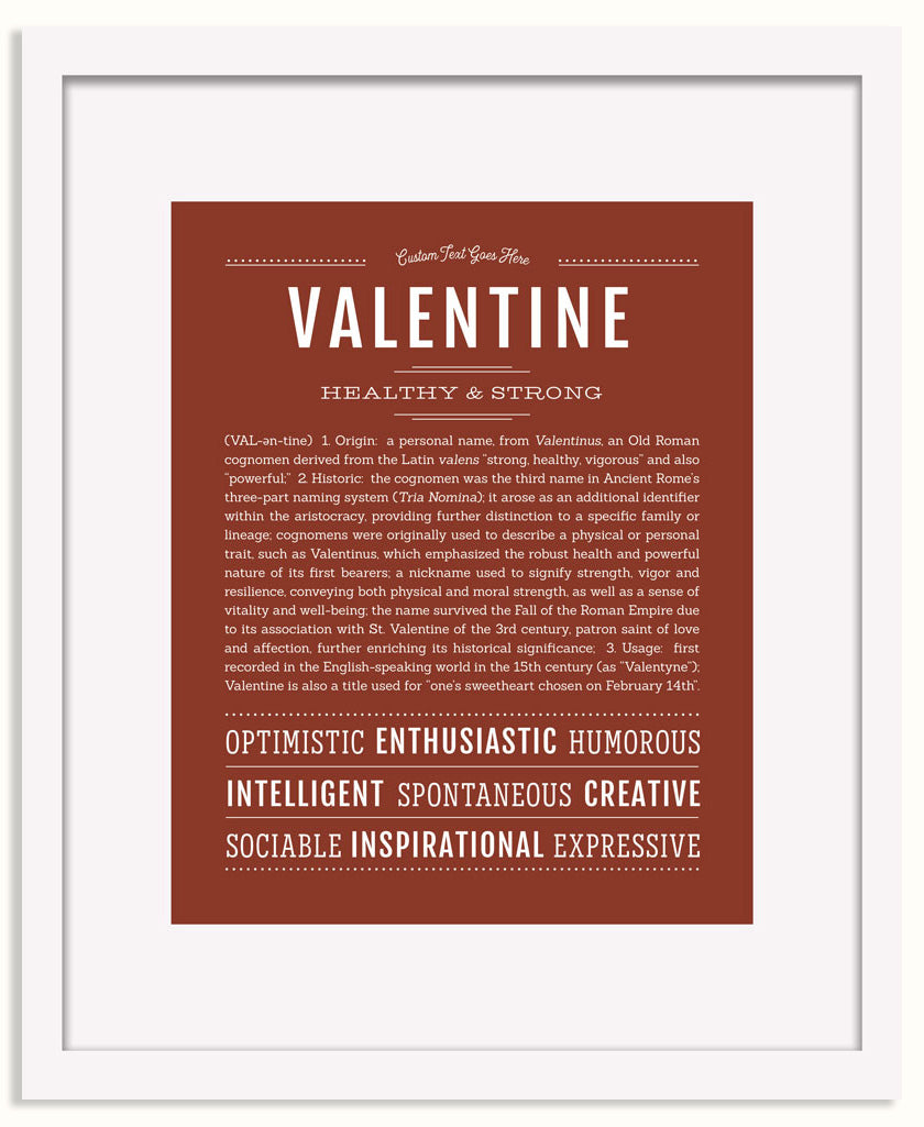 Frame Options | Bordeaux | White Frame, Matted