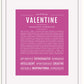 Frame Options | Dark Pink | White Frame, Matted