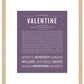 Frame Options | Deep Purple | Maple Frame, Matted