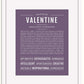 Frame Options | Deep Purple | White Frame, Matted