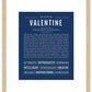 Frame Options | Midnight Blue | Maple Frame, Matted