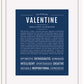 Frame Options | Midnight Blue | White Frame, Matted