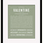 Frame Options | Sage | Black Frame, Matted