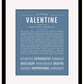 Frame Options | Steele Blue | Black Frame, Matted