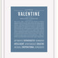 Frame Options | Steele Blue | White Frame, Matted