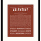 Frame Options | Bordeaux | Black Frame, Matted