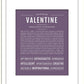 Frame Options | Deep Purple | White Frame, Matted