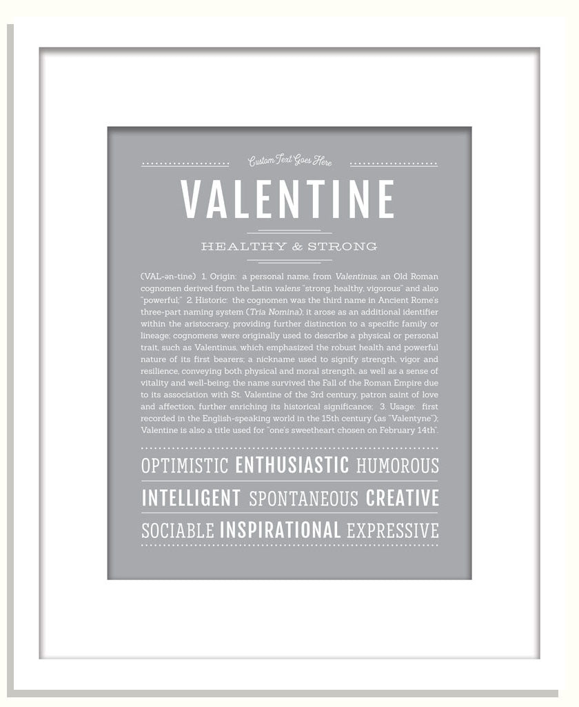Frame Options | Light Gray | White Frame, Matted