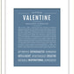 Frame Options | Steele Blue | White Frame, Matted