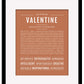 Frame Options | Terra Cotta | Black Frame, Matted