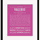 Frame Options | Dark Pink | Black Frame, Matted