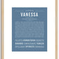 Vanessa | Name Art Print