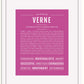 Frame Options | Dark Pink | White Frame, Matted