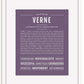 Frame Options | Deep Purple | White Frame, Matted