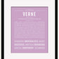 Frame Options | Lilac | Black Frame, Matted