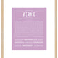 Frame Options | Lilac | Maple Frame, Matted