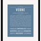 Frame Options | Steele Blue | Black Frame, Matted