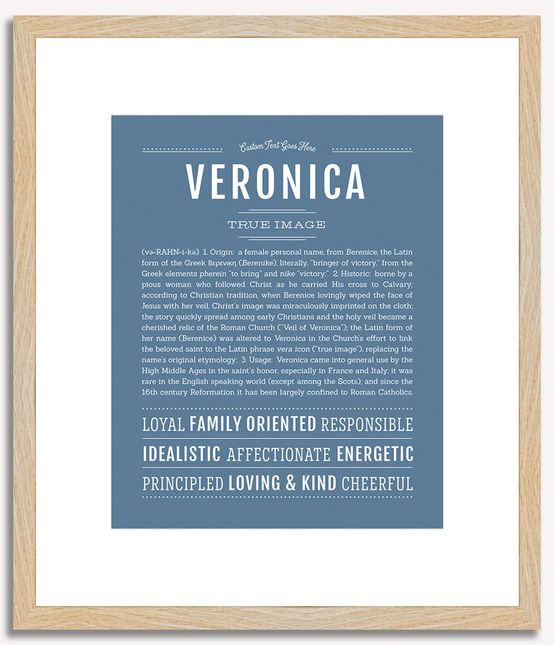 Veronica | Name Art Print