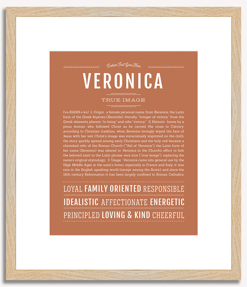 Veronica | Name Art Print