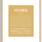 Victoria | Name Art Print