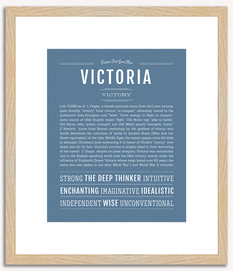 Victoria | Name Art Print