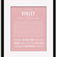 Frame Options | Dusty Rose | Black Frame, Matted