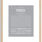 Virgil | Name Art Print